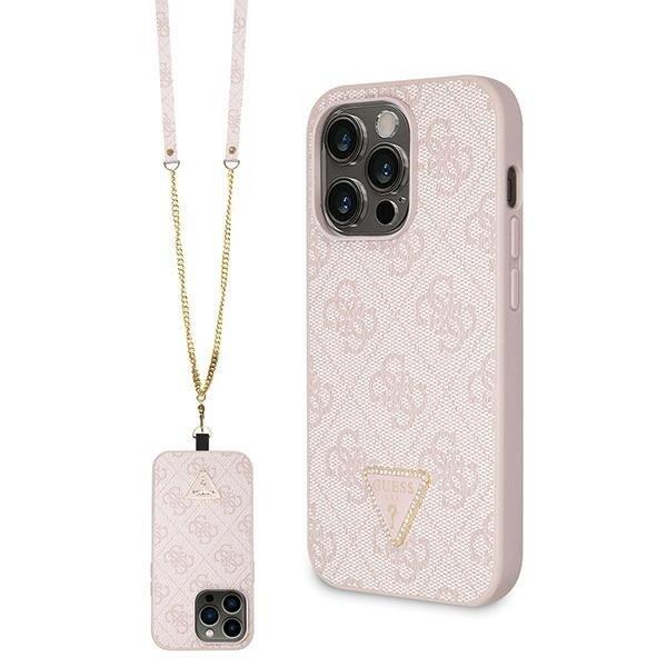 Guess GUHCP14LP4TDSCPP Чехол для Apple iPhone 14 Pro (GUHCP14LP4TDSCPP)