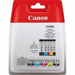 Canon PGI-570/CLI-571 Multipack Tintes Kartridži (0372C004)