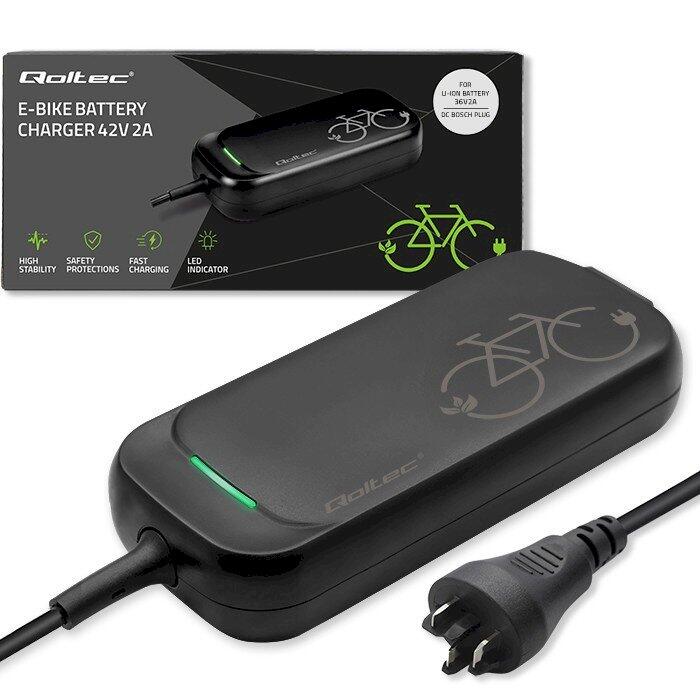 Qoltec 50762 E-bike lādētājs 36V /