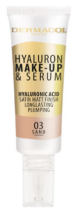 Dermacol Hyaluron Тональный Крем И Сыворотка 03 Sand 25 g (85978294)