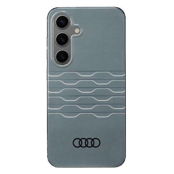 Audi IML Geometric Pattern Чехол для Samsung Galaxy S24 (AU-IMLS24-A6/D3-GY)