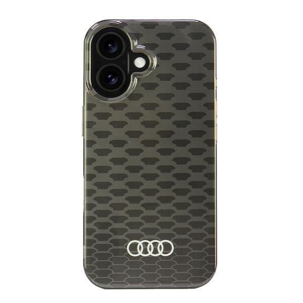 Audi IML Stitching Pattern MagSafe Защитный Чехол для Apple iPhone 16 (AU-IMLMIP16-Q5/D3-BK)