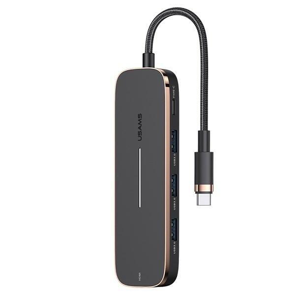 USAMS SJ578HUB01 Adapteris Type-C Hubs (SJ578HUB01)