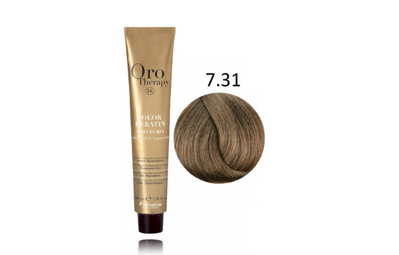 Fanola Oro Therapy Color Keratin Oro Puro Краска для Волос 7.31 100 ml (8032947863549)