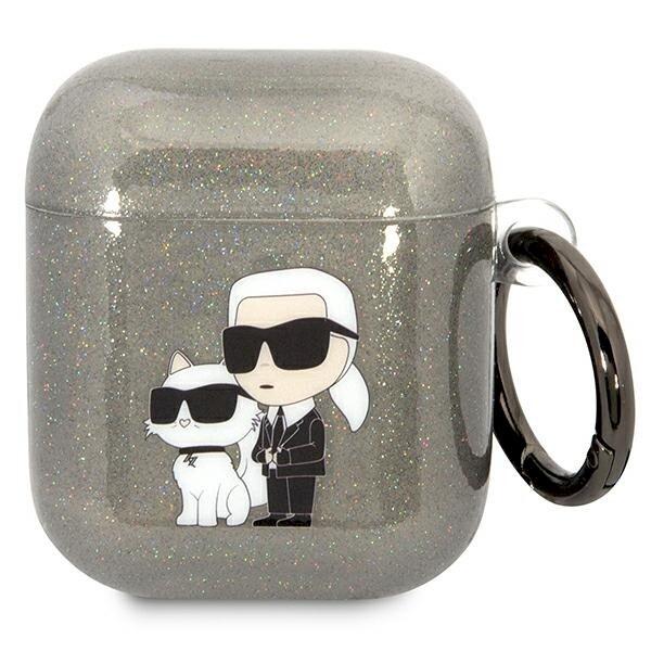Karl Lagerfeld KLA2HNKCTGK AirPods 1/2 Защитный чехол / чёрный (KLA2HNKCTGK)