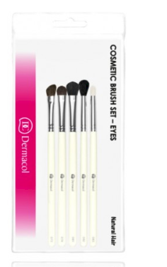 Dermacol Cosmetic Набор кистей для макияжа глаз (8590031108025)