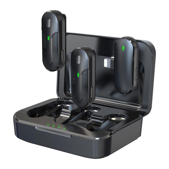 Devia Kintone 2in1 Lightning беспроводной микрофон для смартфона (M8-2-L)