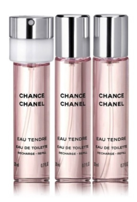 Chanel Chance Eau Tendre Парфюм EDT 3 x 20 ml (3145891263053)