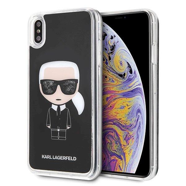 Karl Lagerfeld KLHCI65ICGBK Iconic Glitter Aizsargapvalks