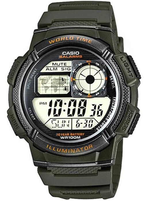 CASIO AE-1000W-3AVDF Vīriešu pulkstenis (CA0168)