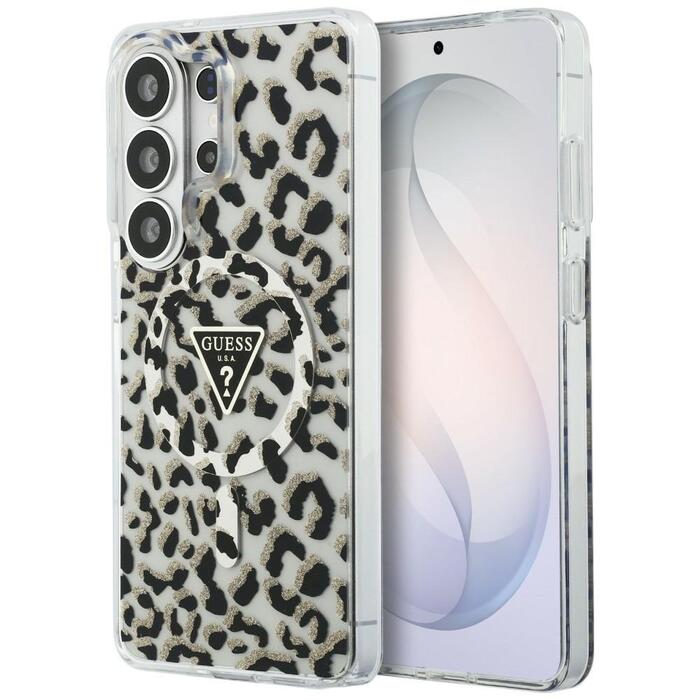 Guess IML Leopard Print Triangle MagSafe