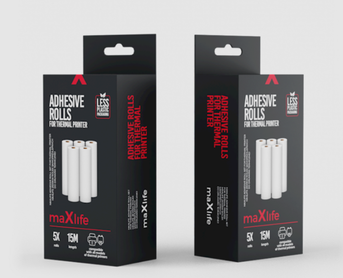 Maxlife Kasete Uzlīme Printerim MXTP-100 (MXTP-100-CRT-ST)