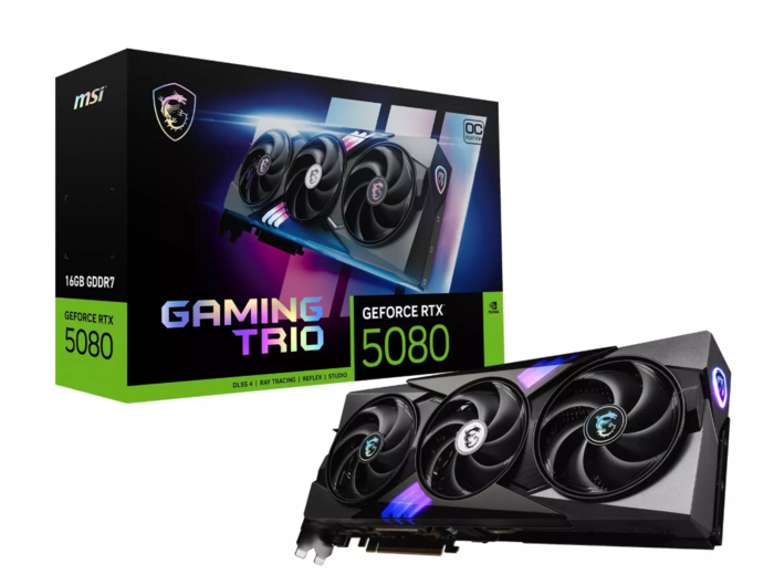 Msi GeForce RTX 5080 Grafiskā karte