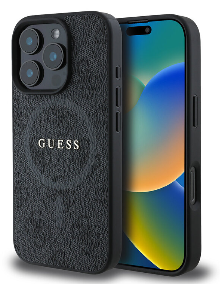 Guess GUHMP16LG4GFRK Чехол для Apple iPhone 16 Pro (GUHMP16LG4GFRK)