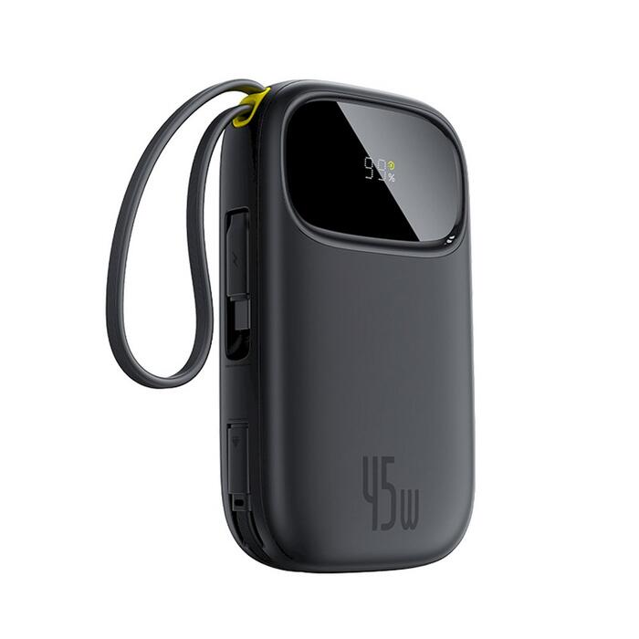 Baseus EnerFill FC31 Портативный аккумулятор 10000 mAh 45W / чёрный (6932172695828)