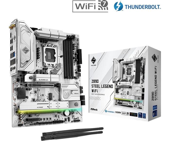 Asrock Z890 Steel Legend Mātesplate ATX (Z890 STEEL LEGEND WIFI)