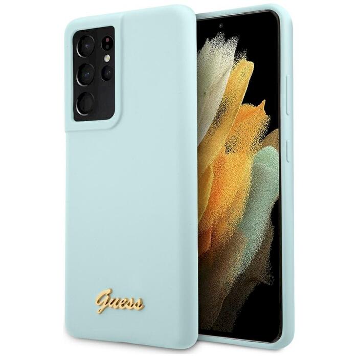 Guess GUHCS21LLSLMGLB Silicone Script Metal Logo