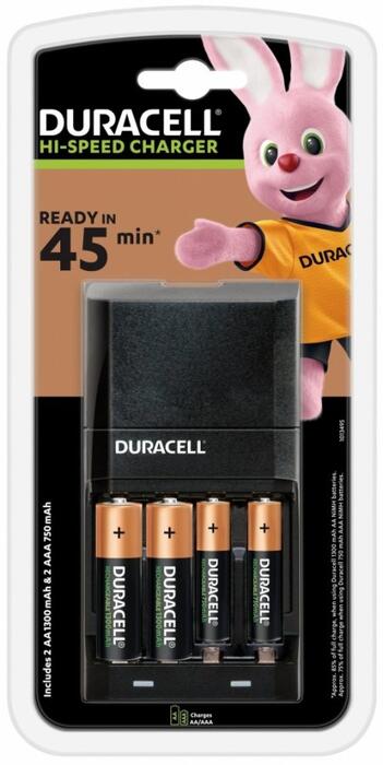 Duracell CEF27 Fast Bateriju Lādētājs Priekš
