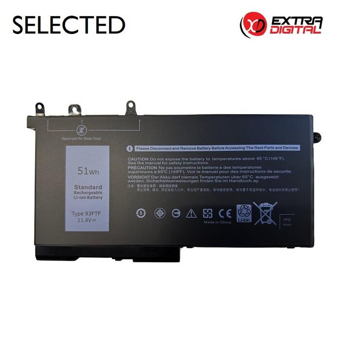 ExtraDigital D4CMT Аккумуляторная батарея для портативного компьютера Dell D4CMT (NB442065)