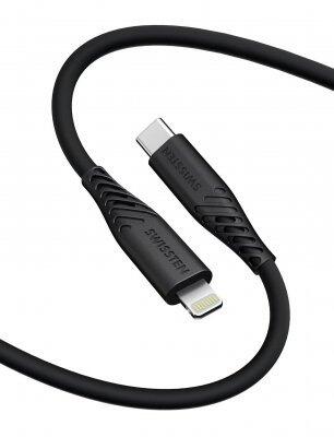 Swissten Soft Silicone USB-C - Lightning