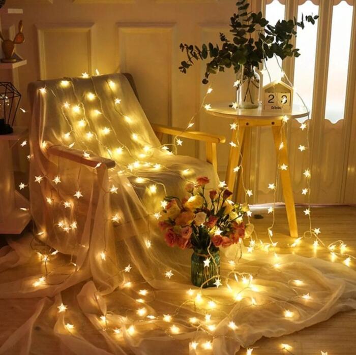 RoGer Zvaigžņu Gaismas virtene 100 LED