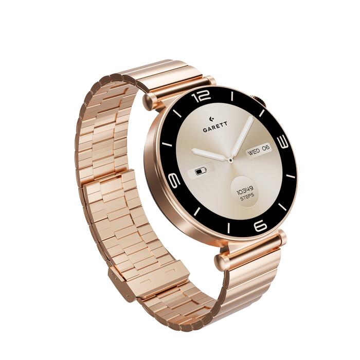 Garett Rose Gold Solid steel Умные часы (ROSE_SOLID_GLD)