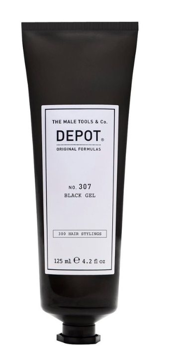 Depot No. 307 Black Gēls matiem 125 ml (8032274076681)