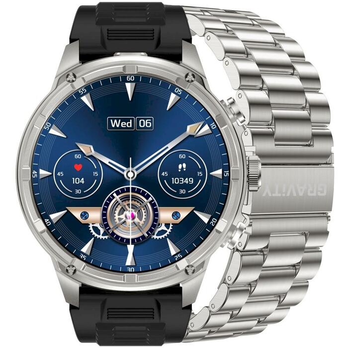 Smartwatch Gravity Siksniņa + aproce GT41-3
