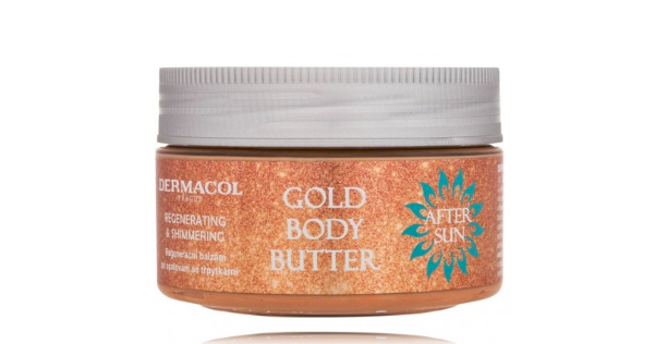 Dermacol Regenerating & Shimmering Gold Body Крем 200 ml (8595003128520)