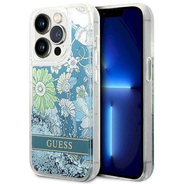 Guess GUHCP14XLFLSN Flower Liquid Glitter Aizsargapvalks
