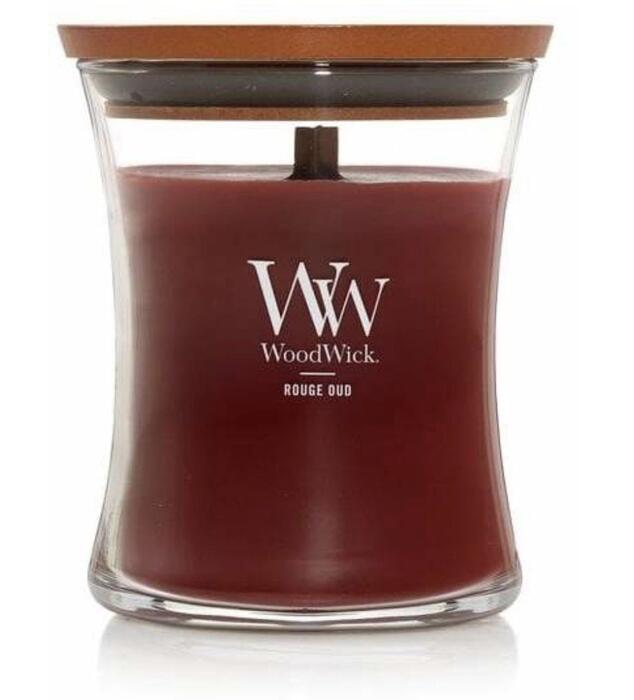 Woodwick Rouge Oud Ароматическая Свеча 275g (5038581167886)