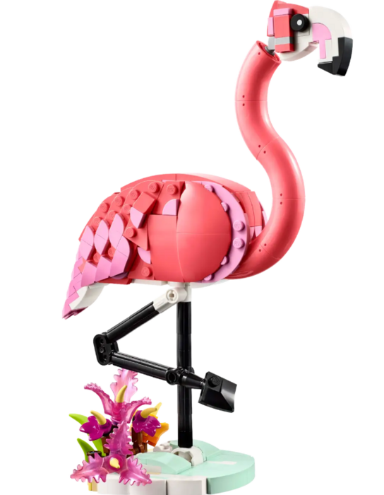 LEGO 31170 Savvaļas Dzīvnieki Rozā Flamingo