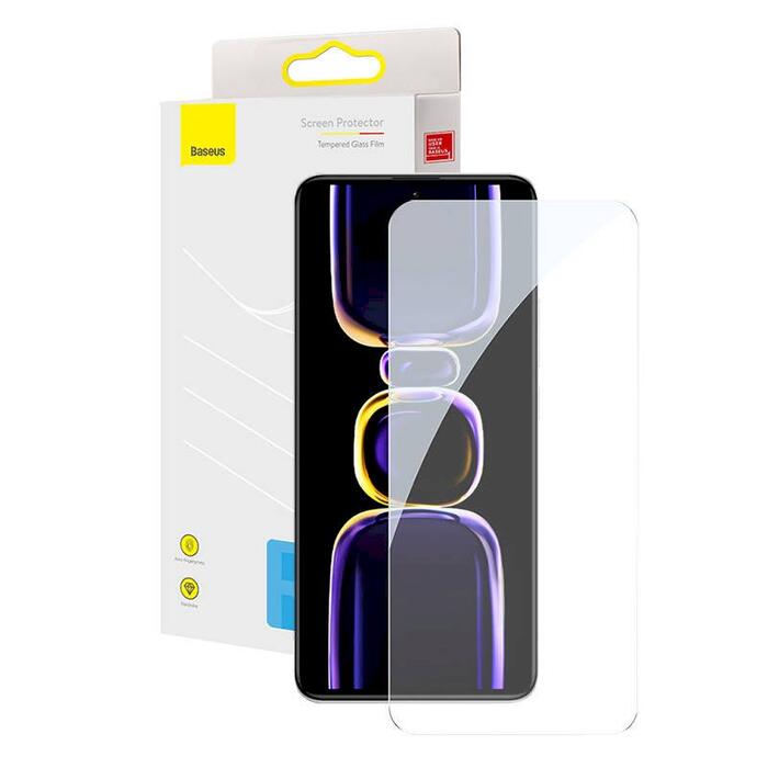 Baseus Tempered-Glass Screen Protector Защитное стекло для Redmi K60/K60 Pro / прозрачный (P60012059201-00)