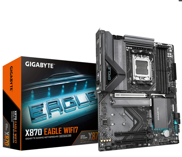 Gigabyte X870 EAGLE WIFI7 AMD Ryzen 9000 Mātesplate (X870EAGLEWIFI7)