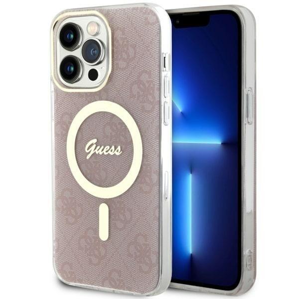 Guess GUHMP14XH4STP Aizmugurējais Apvalks Priekš Apple