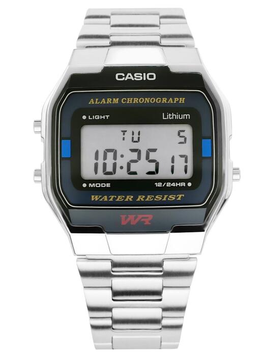 Casio A163WA-1QES Unisex pulkstenis (A163WA-1QES)
