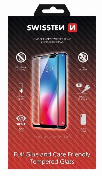 Swissten Full Face Tempered Glass Aizsargstikls