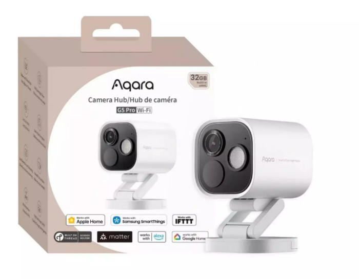 Aqara Camera Hub G5 Pro IP Камера видеонаблюдения (CH-C07DW)