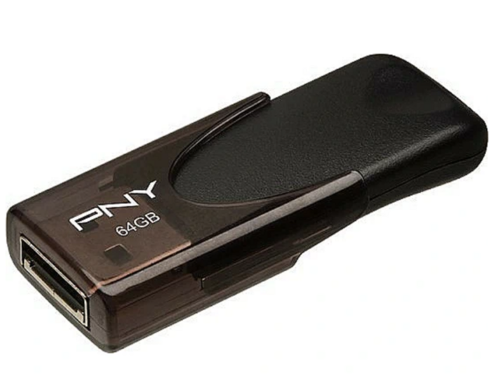 PNY Technologies Attache 4 Флэш Память 64GB (FD64GATT4-EF)