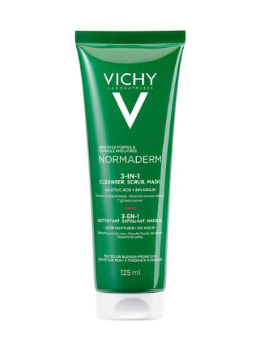 Vichy Normaderm 3-in-1 Skrubis + Tīrītājs