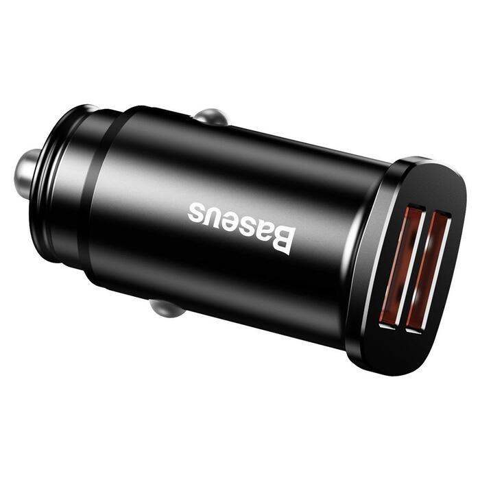 Baseus Square Auto Lādētājs / 2xUSB