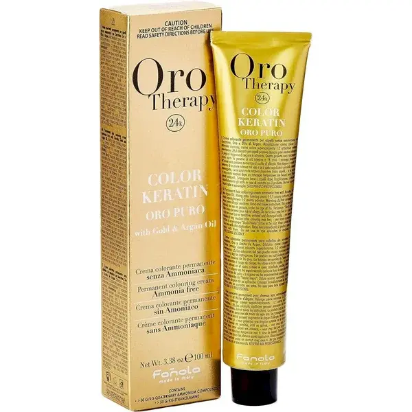 Fanola Oro Therapy Color Keratin Oro Puro Краска для волос 5.6 100 ml (8032947864553)