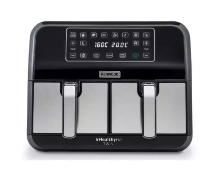 Kenwood HFM20.000MB Аэрофритюрница с горячим воздухом Двойная 8L 1700W (HFM20.000MB)