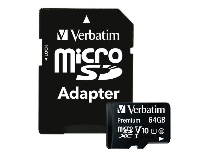 Verbatim Premium Micro SDXC Atmiņas Karte