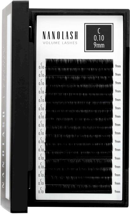 Nanolash Volume Lashes Накладные ресницы 0.05 D 11 mm (5905997306157)
