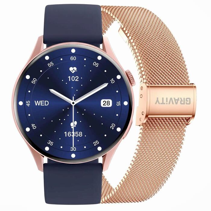 Smartwatch Gravity Siksniņa + aproce GT11-6