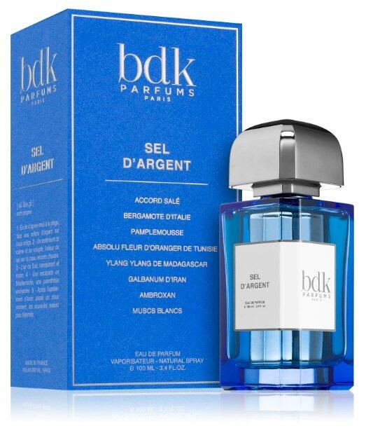 BDK Parfums Sel d'Argent Парфюмированная вода EDP 100ml (3760035450443)