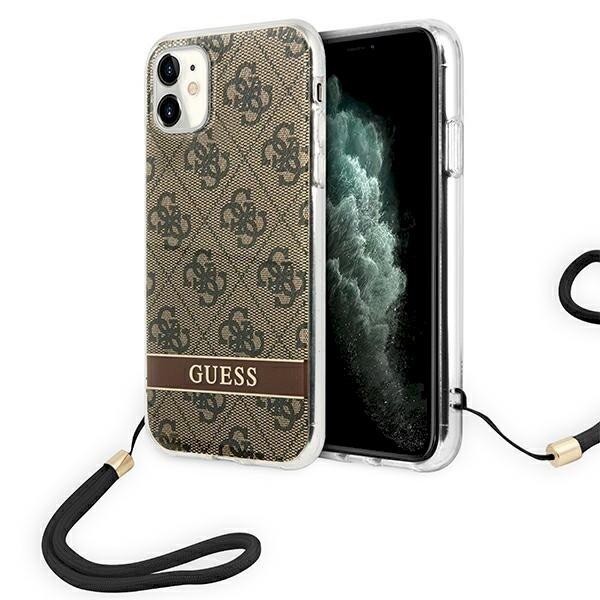 Guess GUOHCN61H4STW Hardcase 4G Print Strap