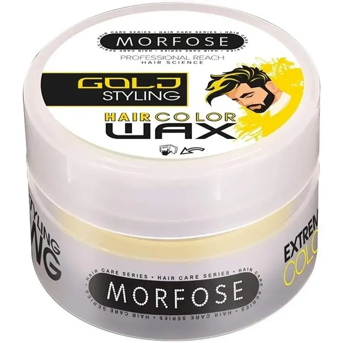 Morfose Hair Color Wax Gold Стайлинг-воск для волос 100 ml (8699009441413)