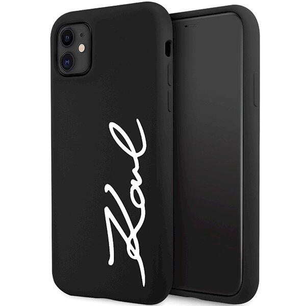 Karl Lagerfeld KLHCN61SKSVGK Silicone Signature Aizsargapvalks